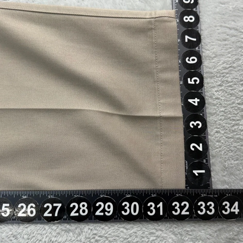 NEW Dockers Pants Mens 33x32 Tan Classic Fit Pleated No Wrinkle Twill Khakis